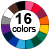 17 Color Icon for Tents/Tablecloths