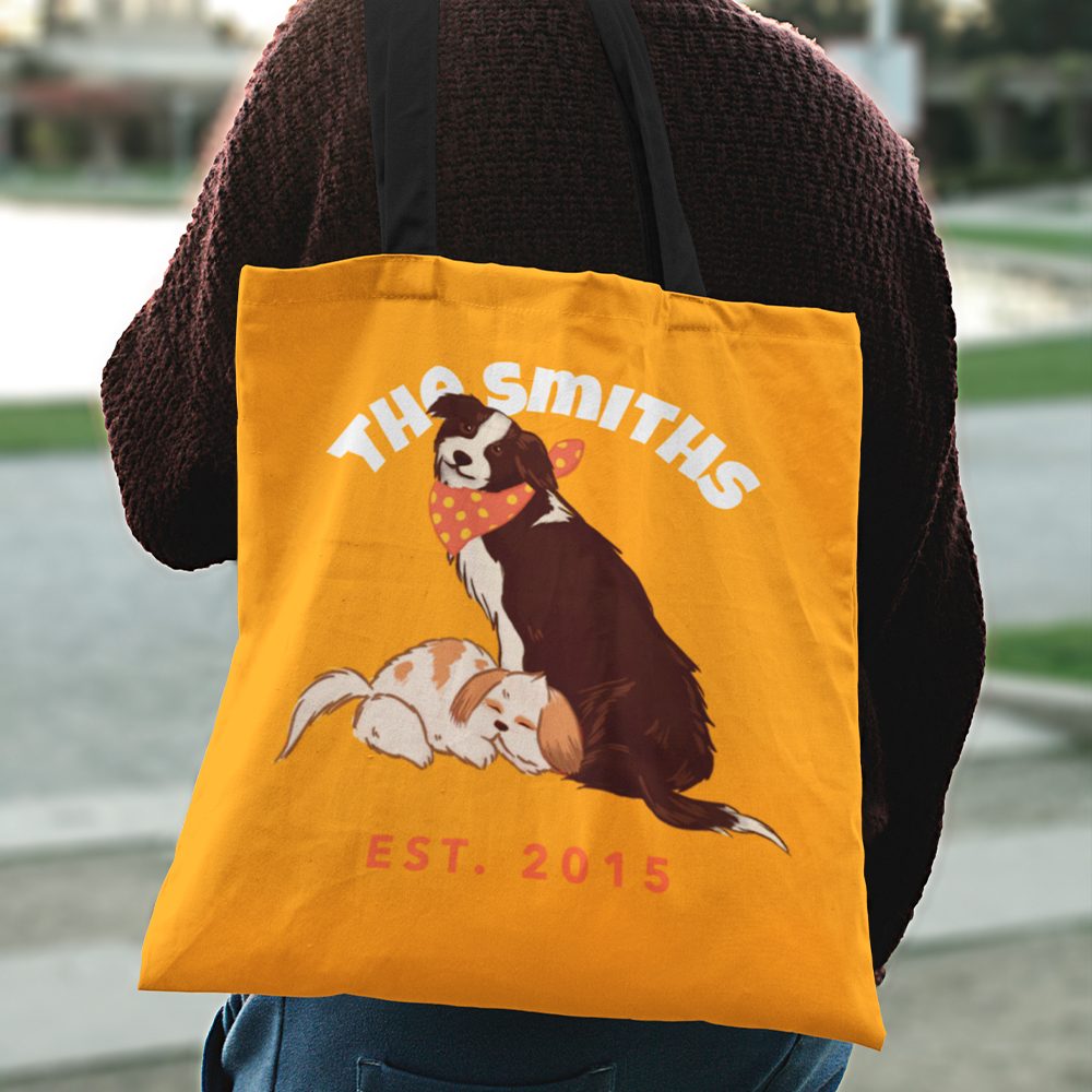 Custom Tote Bag With Zipper / Eco Tote Bags / Environmentally Conscious  Totes