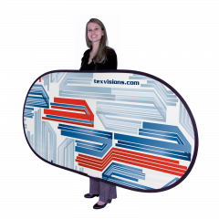 Walking Billboard - 7.1’ Wide, 1 Panel