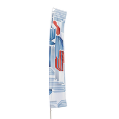 Rectangular Flag with Arm Set