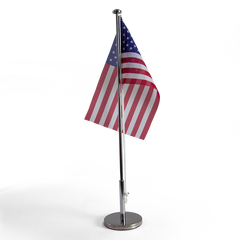 Desktop American Flag with Stand