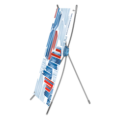 small x banner stand