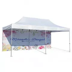 10x20 Tent with wall