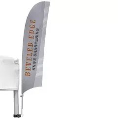 Advertising Tent Feather Flag 90°