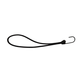 Black Bungee Cord Loop with Metal Hook