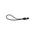 Black Bungee Cord Loop with PVC Hook