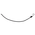 Black Bungee Cord with Metal Hook