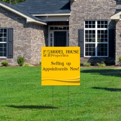 Corrugated Plastic Yard Sign