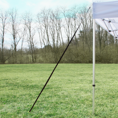 Stake Kit provides security to tents and is recommended with every set up