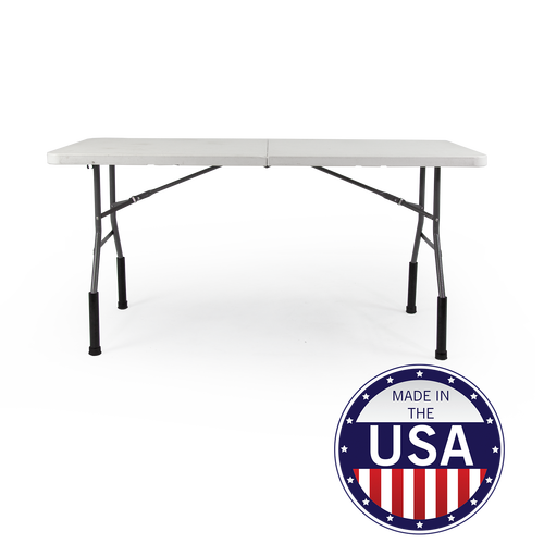 Table Leg Extenders are made in-house in the USA