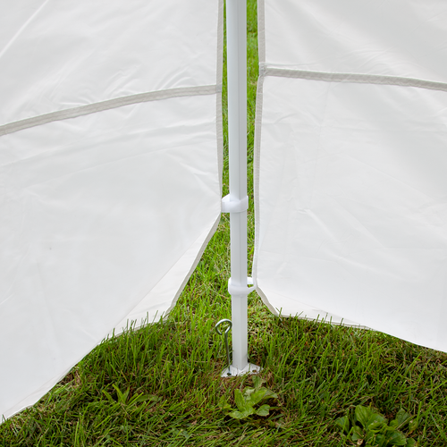 Includes stakes to keep the tent secured during wind gusts
