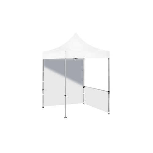 White Canopy 5' x 5' Tent with Walls