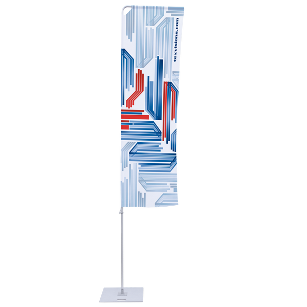 Portable Flagpole with Arm - Medium