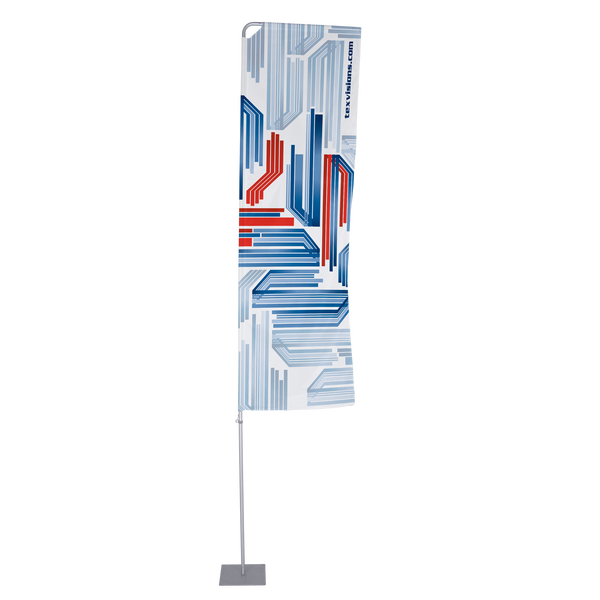Portable Flagpole with Arm - Small