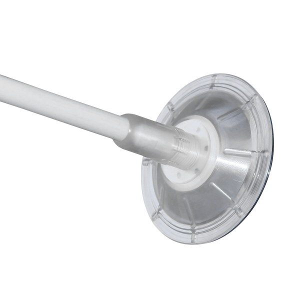 An air tight suction cup is used to mount the banner arm for this particular Window Hanging Set model An air tight suction cup is used to mount the banner arm for this particular Window Hanging Set model