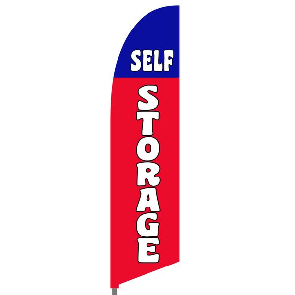 Self Storage Feather Flag Set