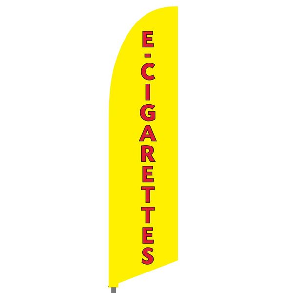 E-Cigarettes Feather Flag Set
