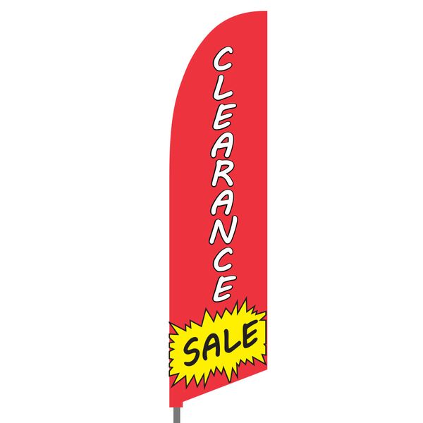 Clearance Sale Feather Flag Set