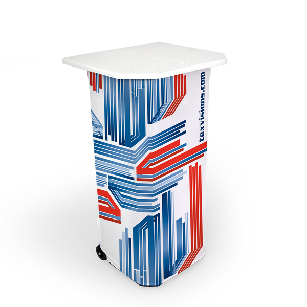 Use tabletop with Hardcase Trolley Square and custom wrap