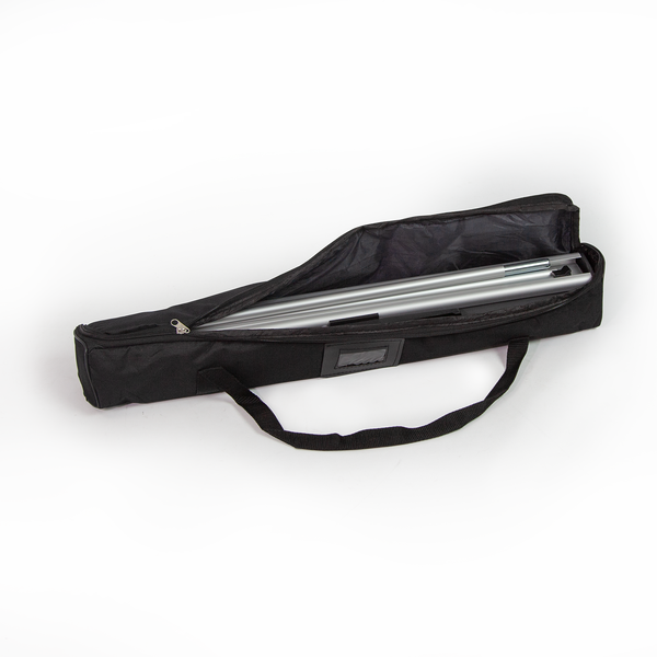 Case stores Roll Up, print and support pole