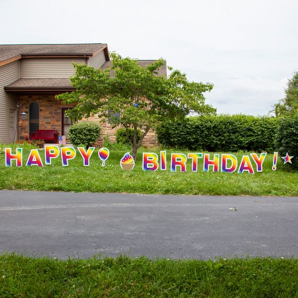 Display the sign down the driveway to surprise your loved one Display the sign down the driveway to surprise your loved one