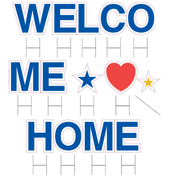 Stakes come with letters so they can be placed in the ground Stakes come with letters so they can be placed in the ground