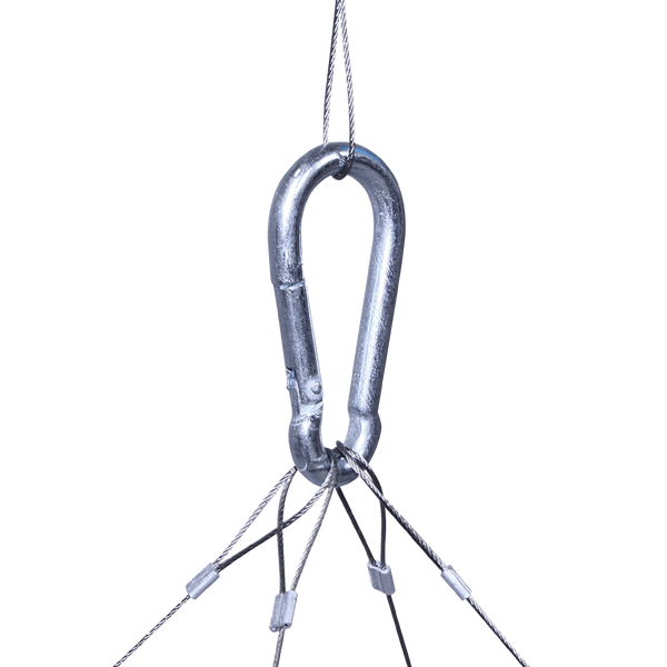 Use to hang displays from the ceiling