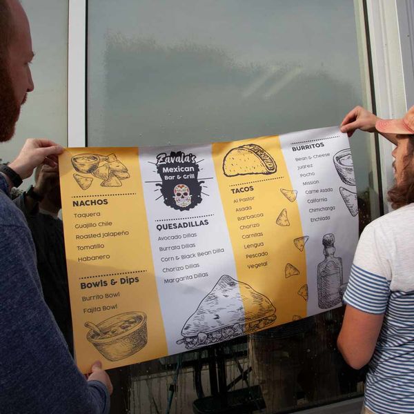 Decal comes with backing that should be removed before applying to windows Decal comes with backing that should be removed before applying to windows