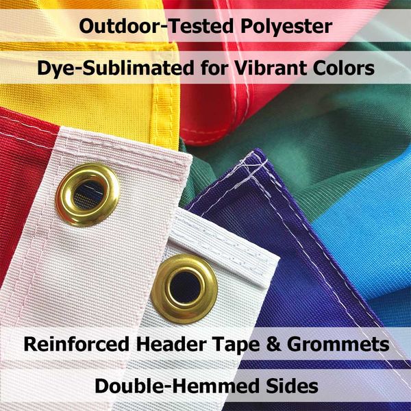 The header tape and grommet finishing selection The header tape and grommet finishing selection