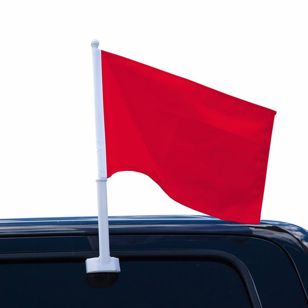 Car Flags with Solid Colors