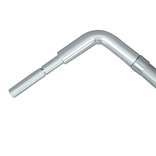 To create the unique shape, two of the Razor’s fiberglass poles have aluminum connectors To create the unique shape, two of the Razor’s fiberglass poles have aluminum connectors