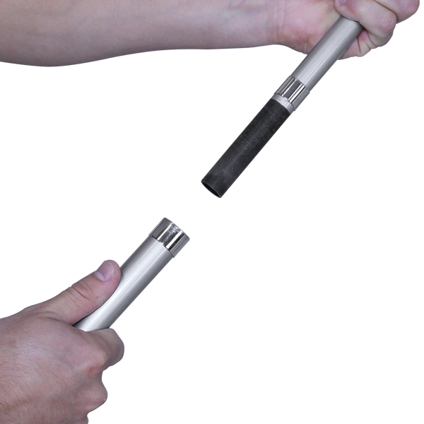 Poles fit together for a secure setup