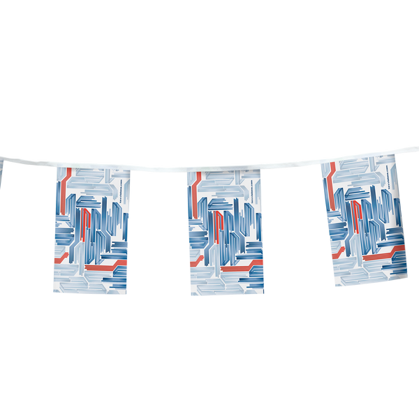 Print finished in either a triangular or rectangular shape