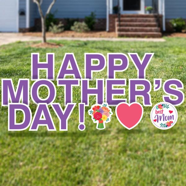Happy Mother's Day Yard Card