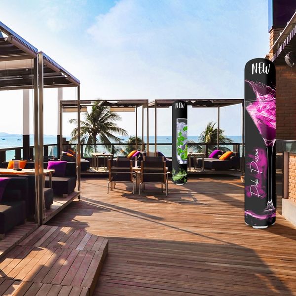 Indoor and outdoor pillars