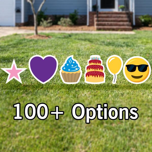 Choose from 100+ emojis