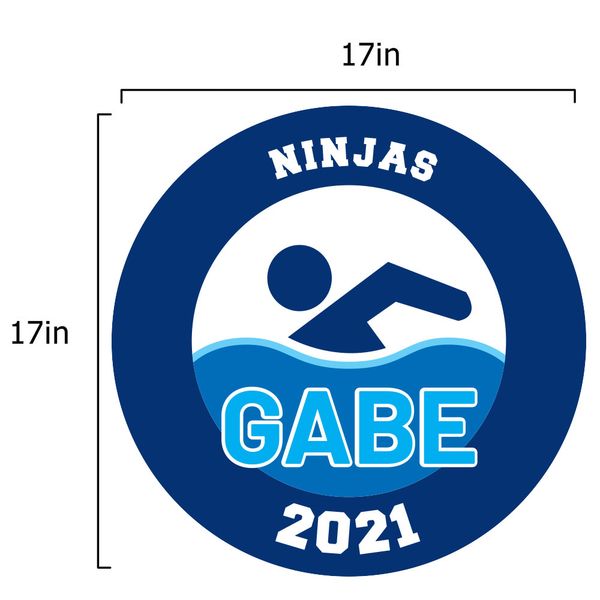 Yard sign dimensions