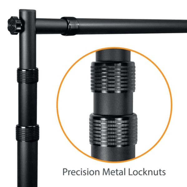 Close up of premium banner stand