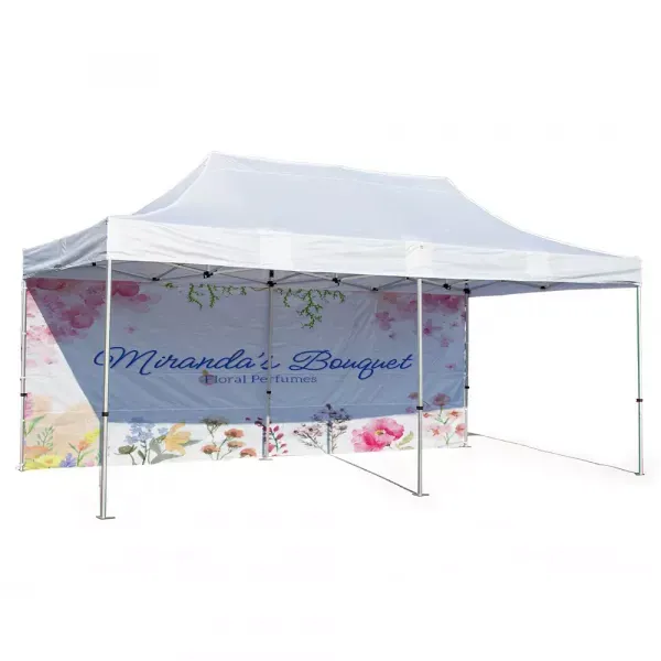 10x20 Tent with wall