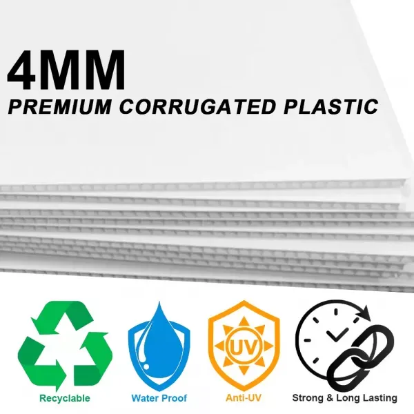 Benefits of our corrugated plastic