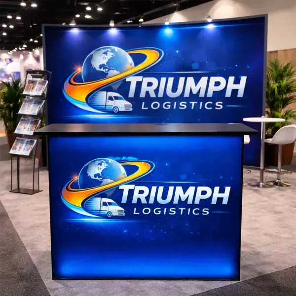 Use the promo counter with other tradeshow products