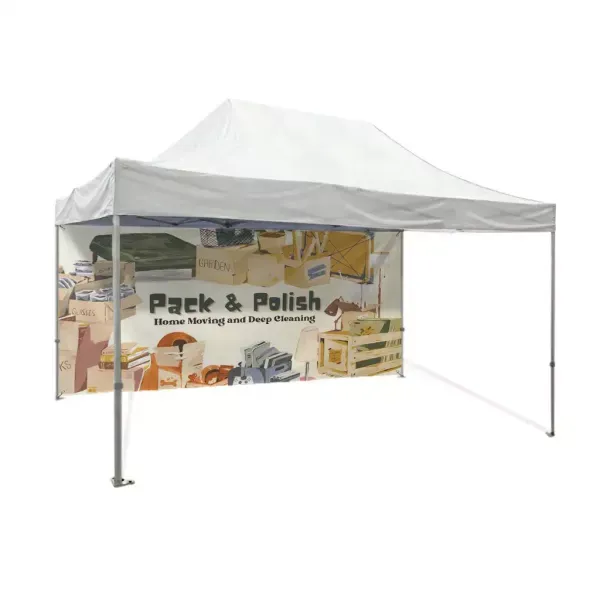 Tent walls that are easy to assembly