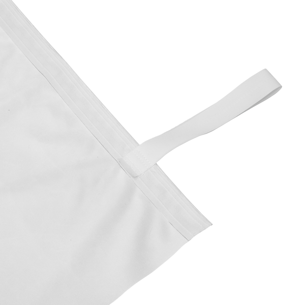 Fan Banners also come in traditional shapes, including a rectangular shape in portrait and landscape format