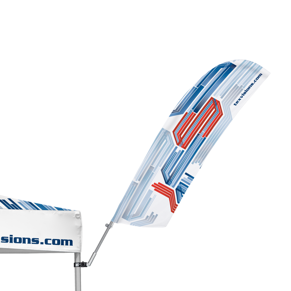 Advertising Tent Feather Flag 30°