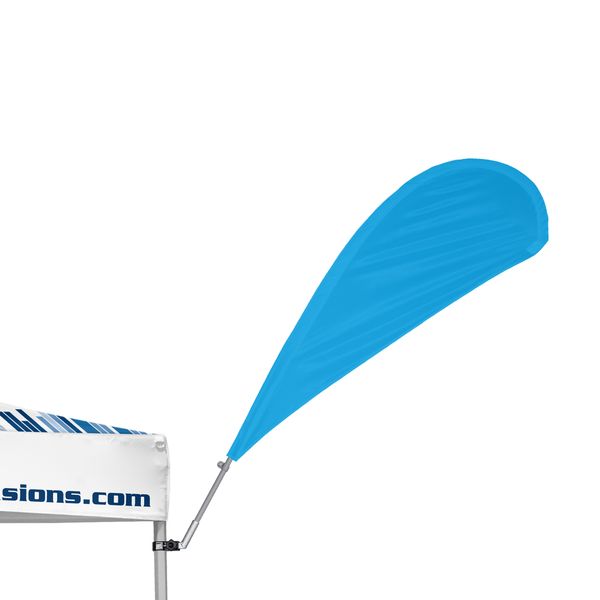 Advertising Tent Feather Flag 30° in Stock Colors