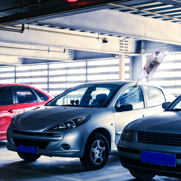 Feather banners are an elegant form of advertising that work great for advertising on quality cars