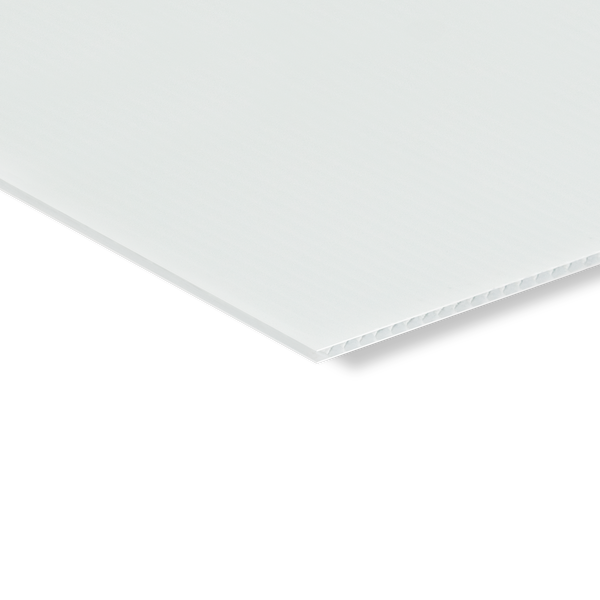 Made of durable corrugated plastic