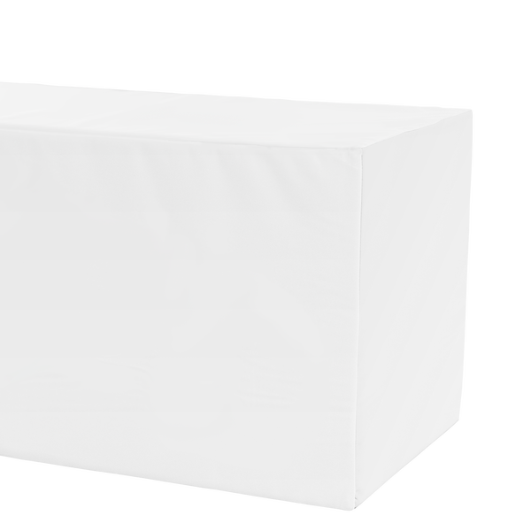 Print encloses foam core with hook-and-loop fastener on the bottom side Print encloses foam core with hook-and-loop fastener on the bottom side