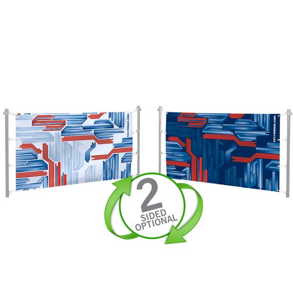 Single-sided and double-print options available Single-sided and double-print options available