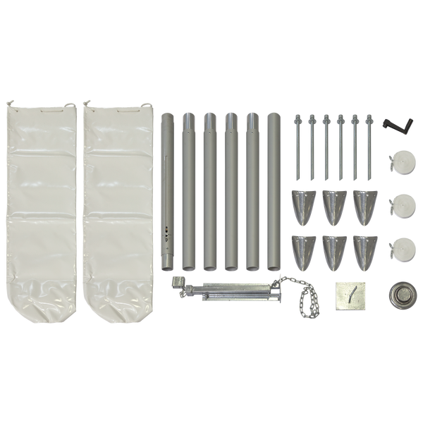 Includes all necessary hardware your client needs